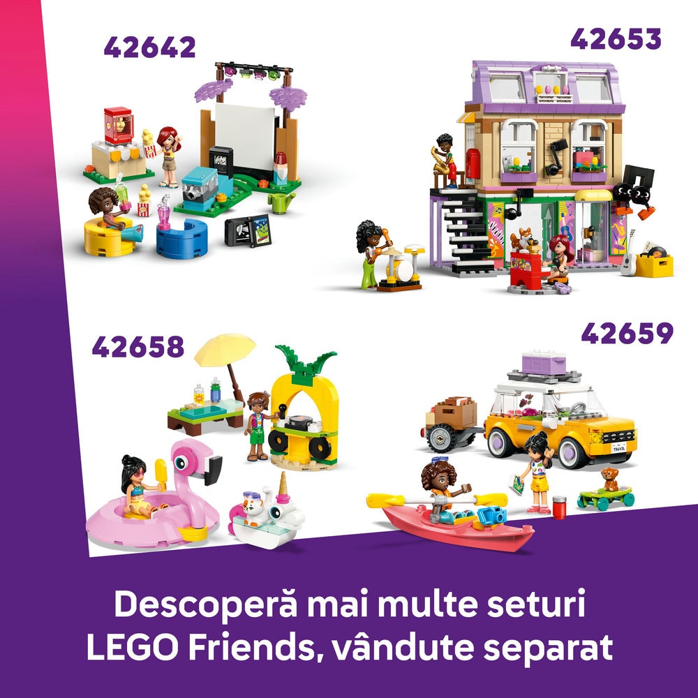 LEGO Friends: Ingrijirea animalelor de la refugiul pentru panda 42648, 7 ani+, 243 piese