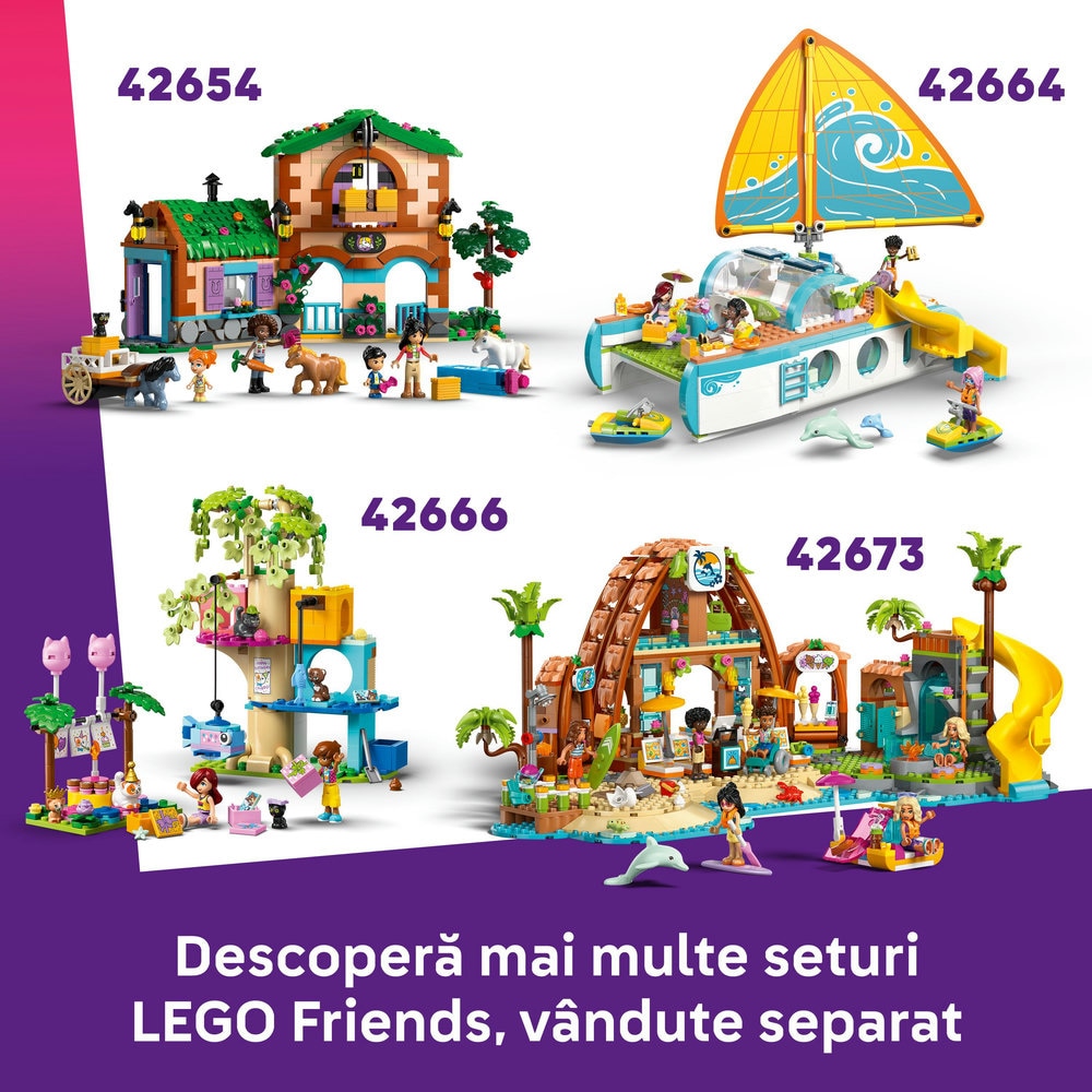 LEGO Friends: Masina de calatorii a prieteniei 42659, 6 ani+, 220 piese
