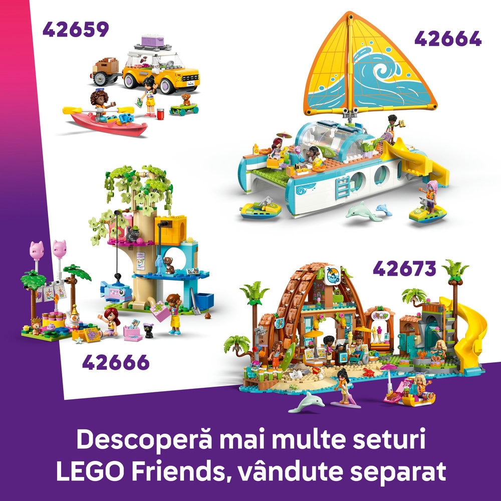 LEGO Friends: Bal mascat cu unicornul si zana 42661, 6 ani+, 261 piese