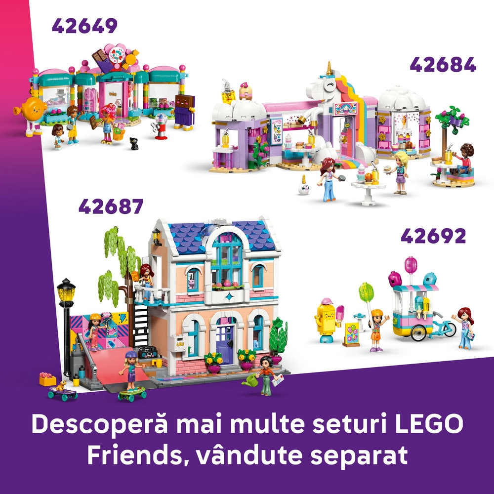 LEGO Friends: Magazinas in orasul Heartlake 42680, 5 ani+, 176 piese
