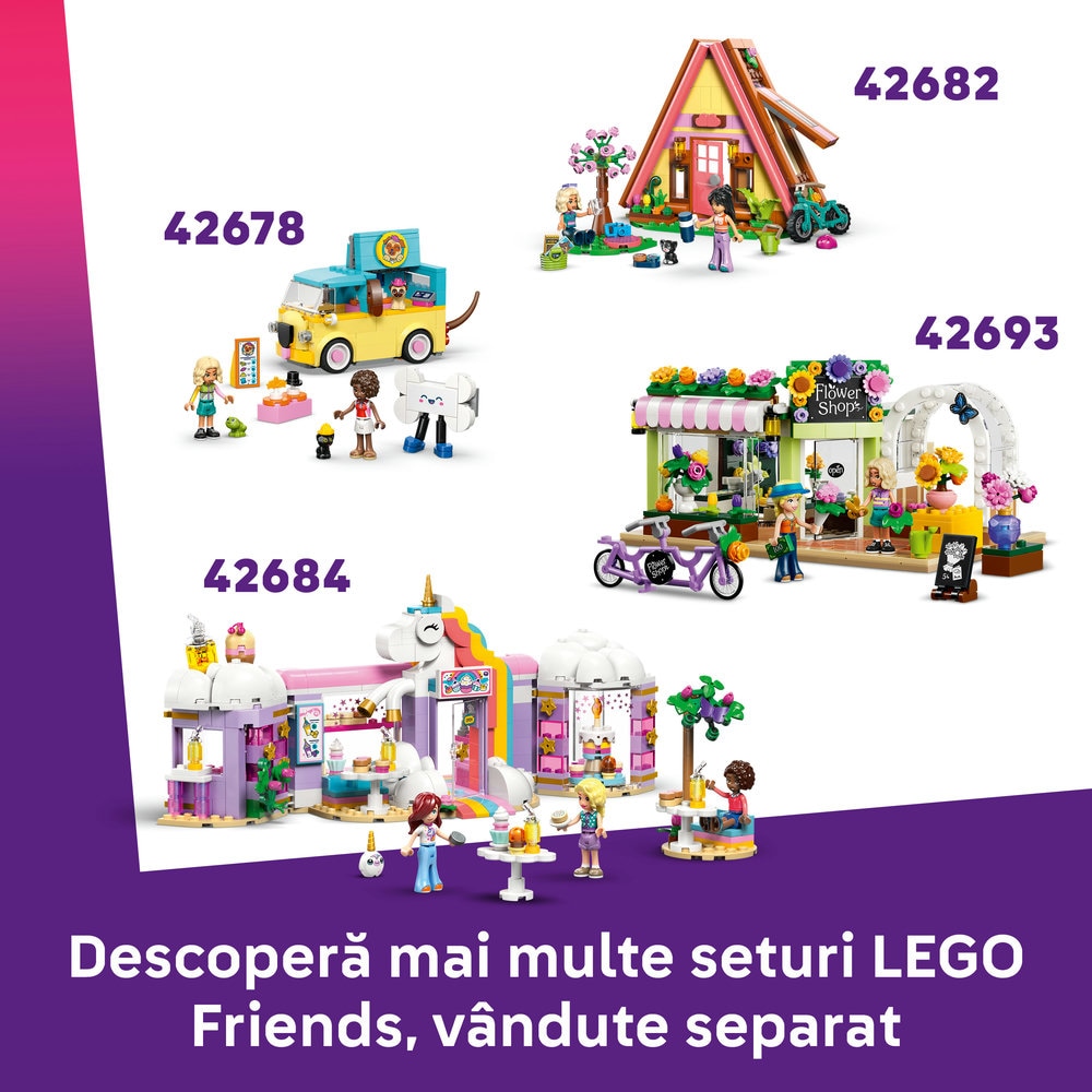 LEGO Friends: Petrecere cu ceai in padure 42690, 6 ani+, 116 piese