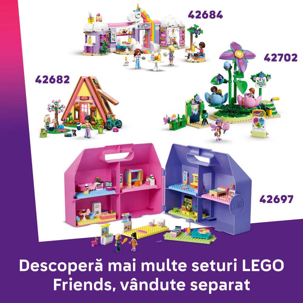 LEGO Friends: Florarie creativa 426930, 7 ani+, 377 piese