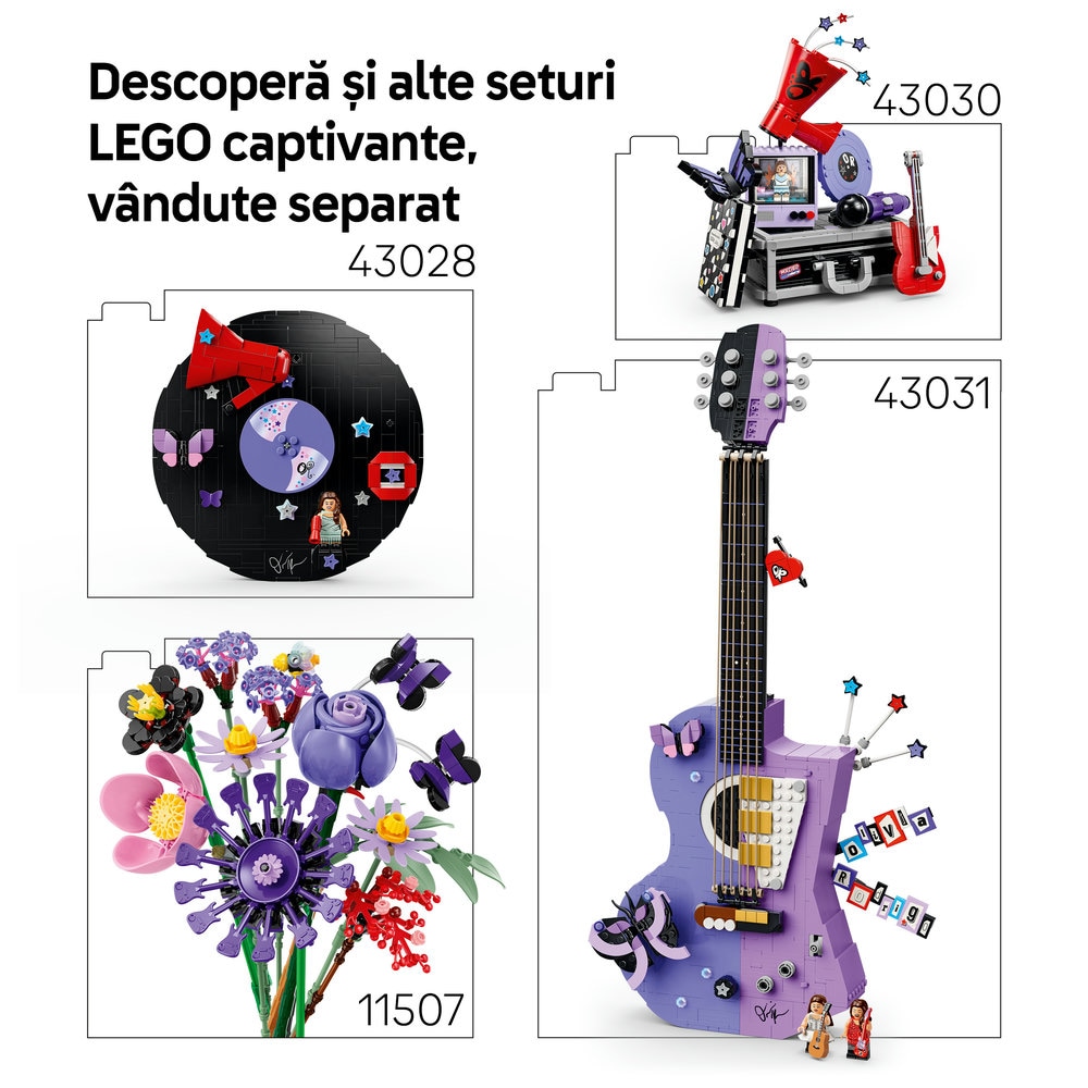 LEGO Editions: Music - Luna din concertele Oliviei Rodrigo 43029, 14 ani+, 670 piese