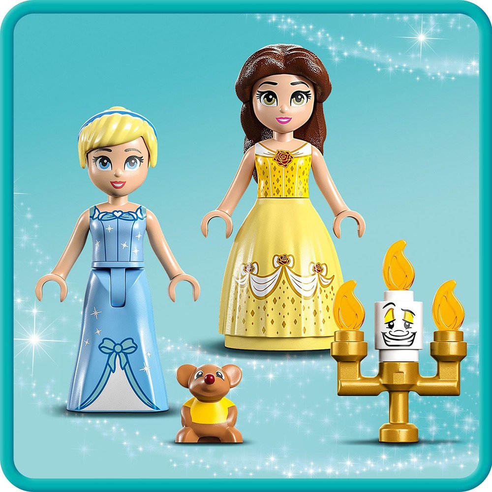 LEGO Disney Princess: Castele creative 43219, 6 ani+, 140 piese