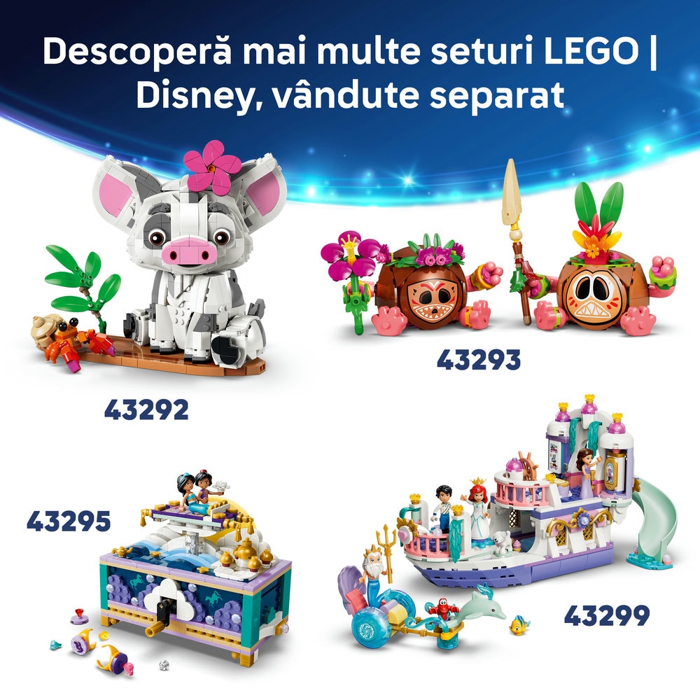 LEGO Disney: Classic - Stitch si Scrump 43296, 9 ani+, 713 piese