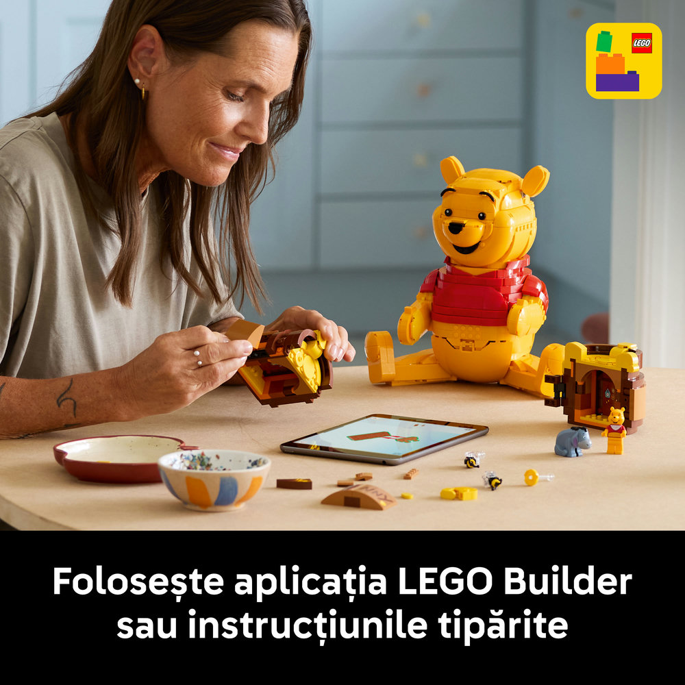 LEGO Disney: Classic - Winnie de plus 43300, 18 ani+, 1399 piese