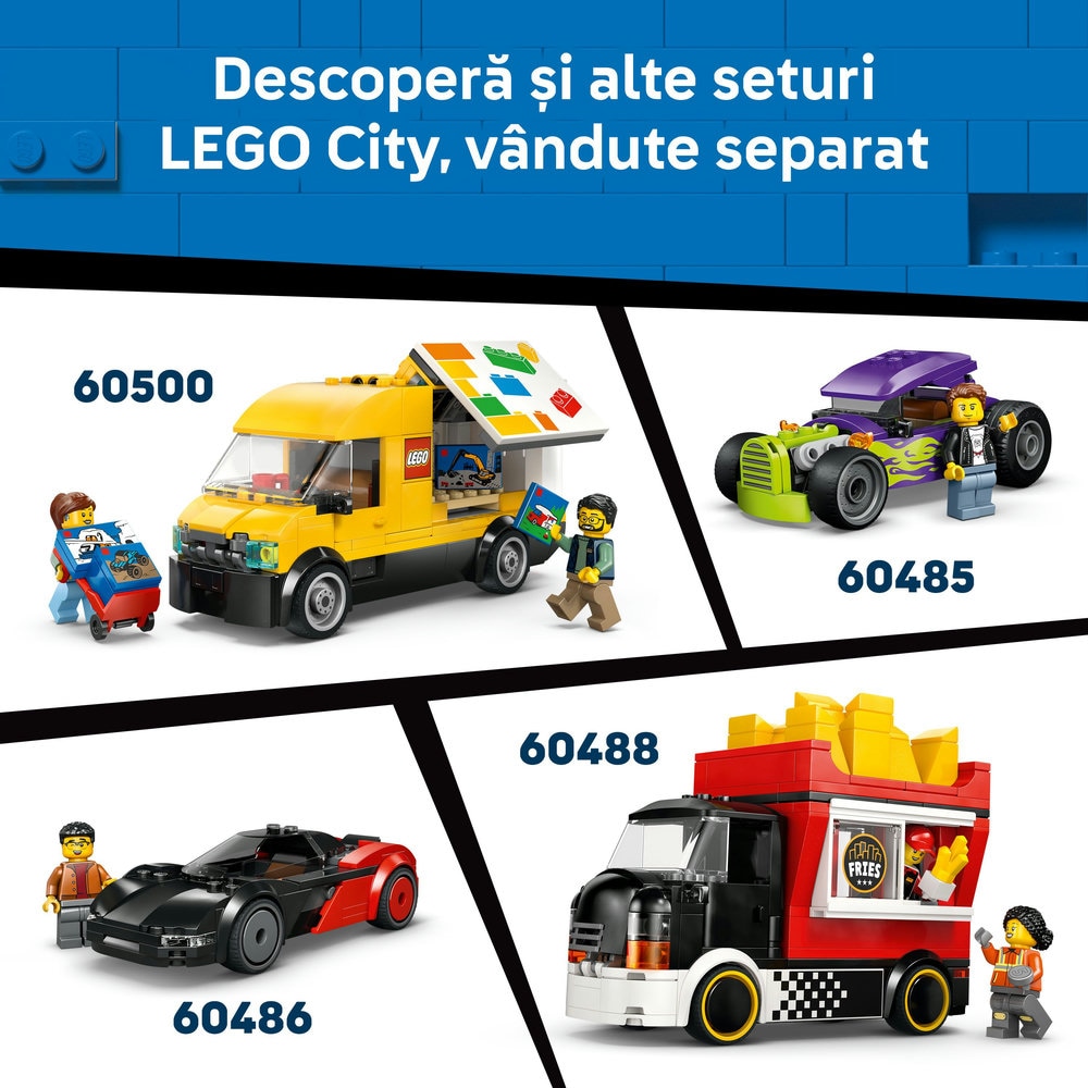 LEGO City: Duba pentru prizonieri a politiei 60479, 6 ani+, 198 piese