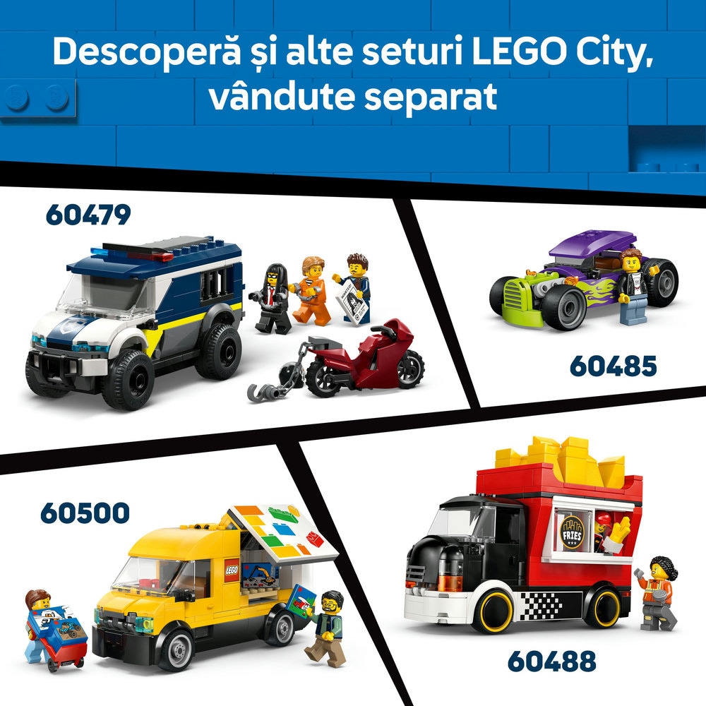 LEGO City: Supermasina electrica 60486, 5 ani+, 109 piese