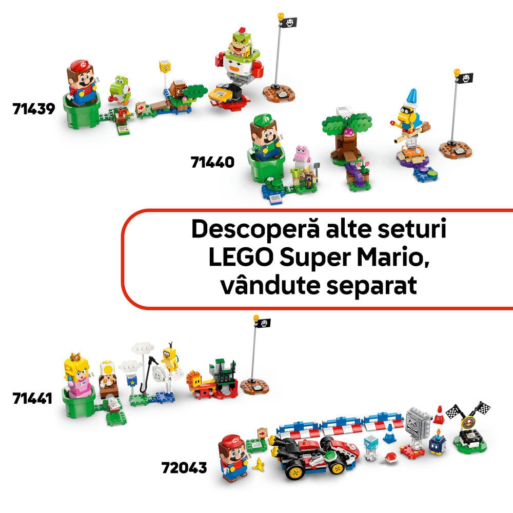 LEGO Super Mario: Tabara lui Captain Toad 72040, 6 ani+, 159 piese