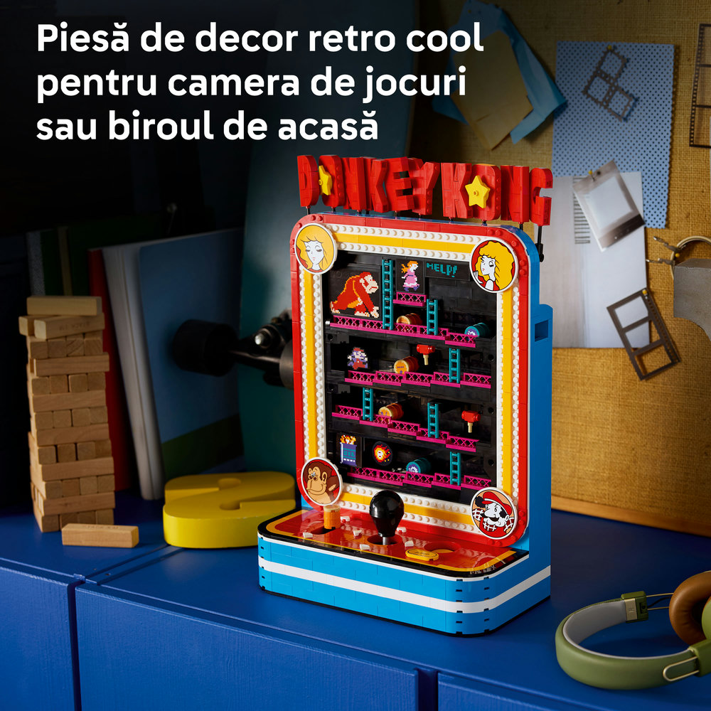LEGO Super Mario: Donkey Kong Arcade 72051, 18 ani+, 1367 piese
