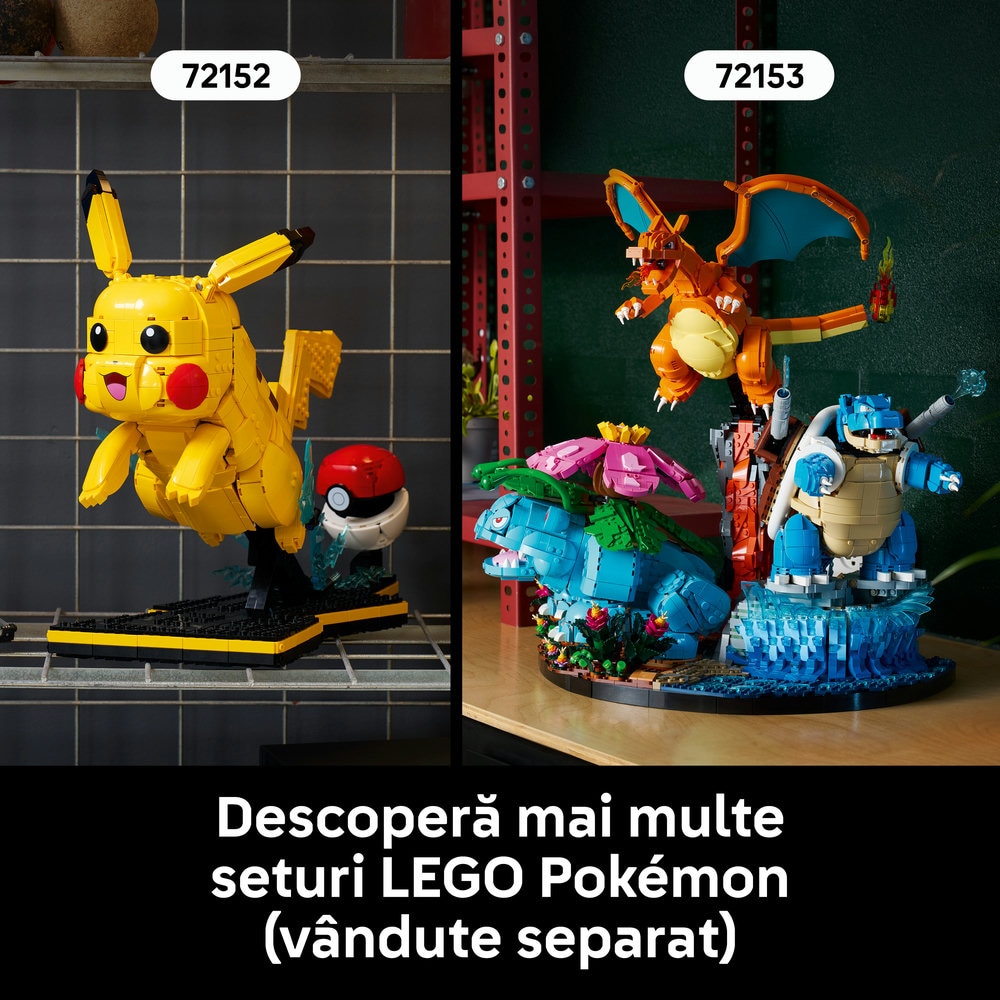 LEGO Pokemon: Eevee 72151, 18 ani+, 587 piese