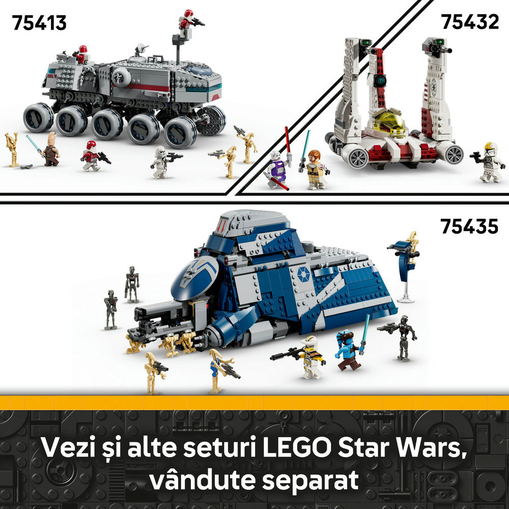 LEGO Star Wars: Nava stelara a lui Jango Fett 75433, 9 ani+, 707 piese