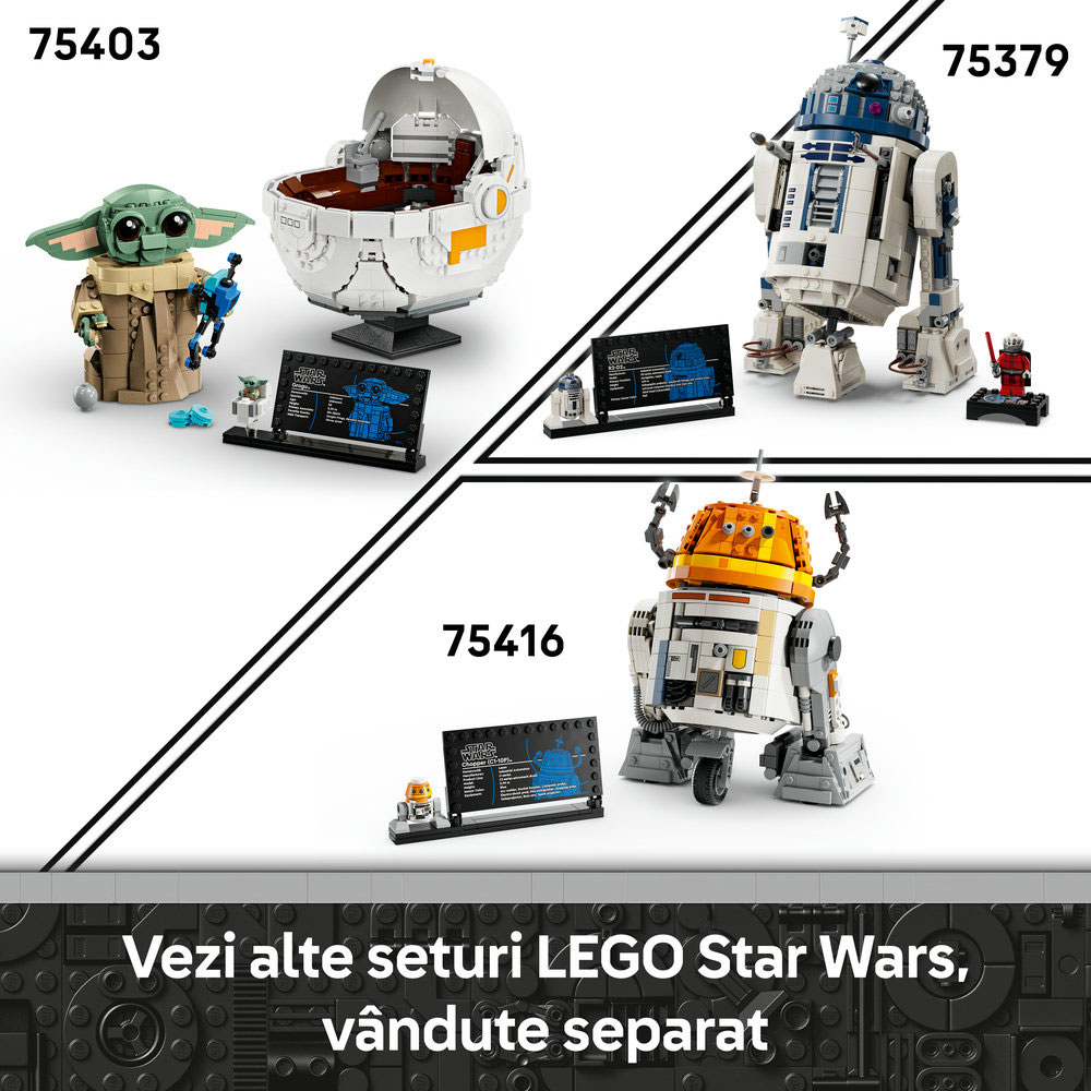 LEGO Star Wars: Droid de securitate K-2SO 75434, 10 ani+, 845 piese