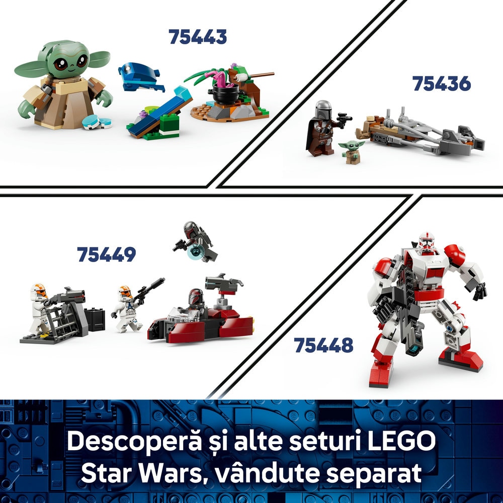 LEGO Star Wars: Speeder-ul lui Cobb Vanth 754370, 7 ani+, 207 piese