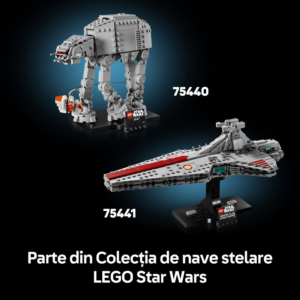 LEGO Star Wars: Crucisatorul de atac din clasa Venator 75441, 18 ani+, 643 piese