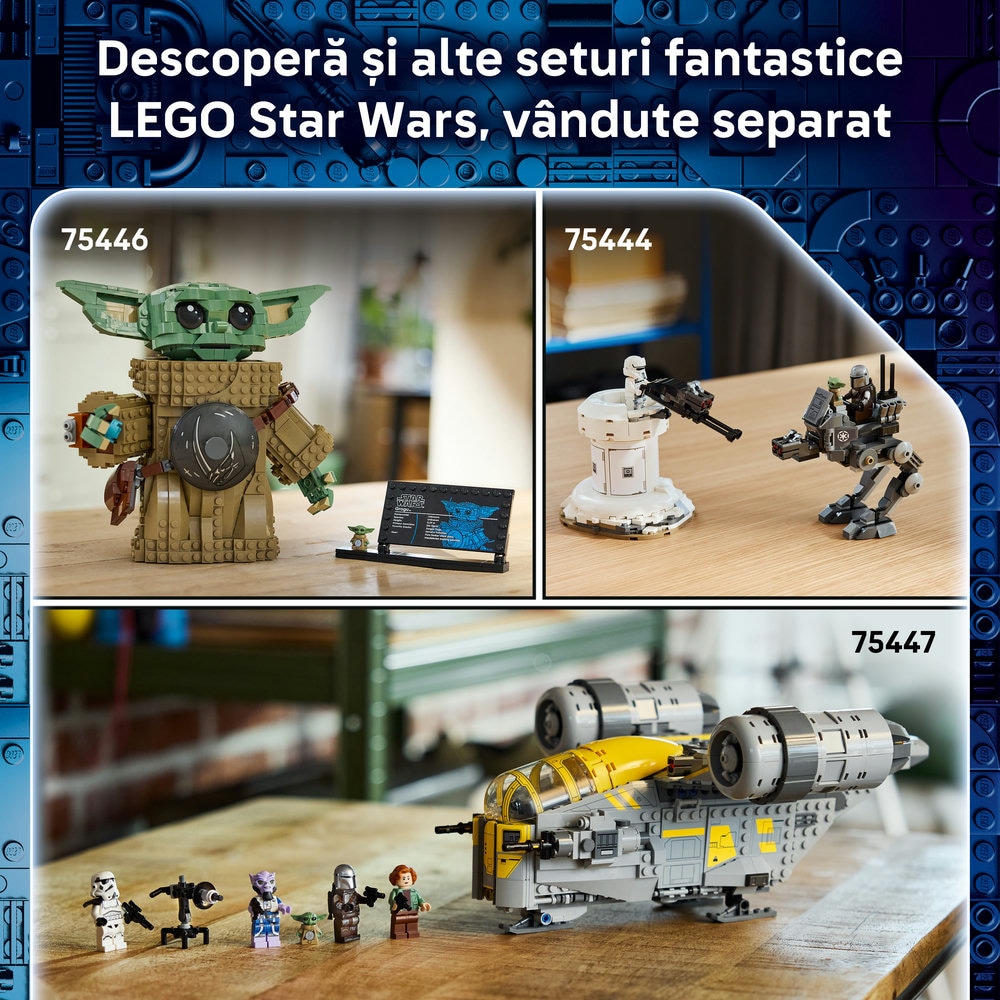 LEGO Star Wars: Nava stelara a Anzellanilor 75445, 9 ani+, 701 piese