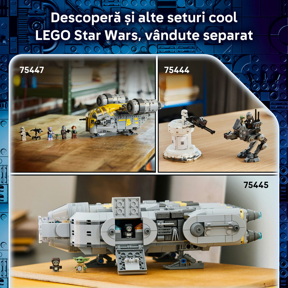 LEGO Star Wars: Grogu - Ucenicul mandalorian 75446, 10 ani+, 1200 piese