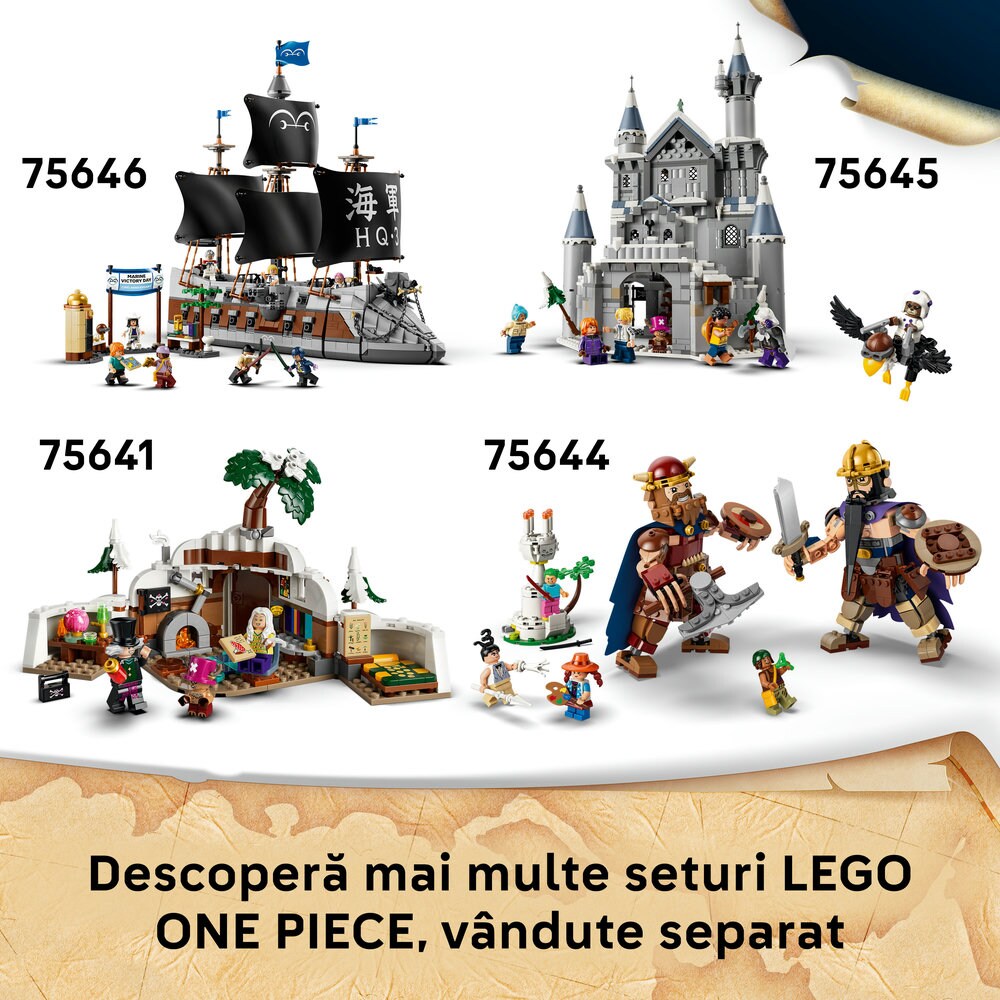 LEGO One Piece: Tony Chopper 75643, 9 ani+, 577 piese