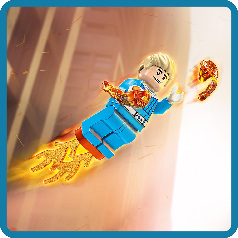 LEGO Marvel: Figurina de constructie - Cei patru fantastici vs. Galactus 76316, 9 ani+, 427 piese
