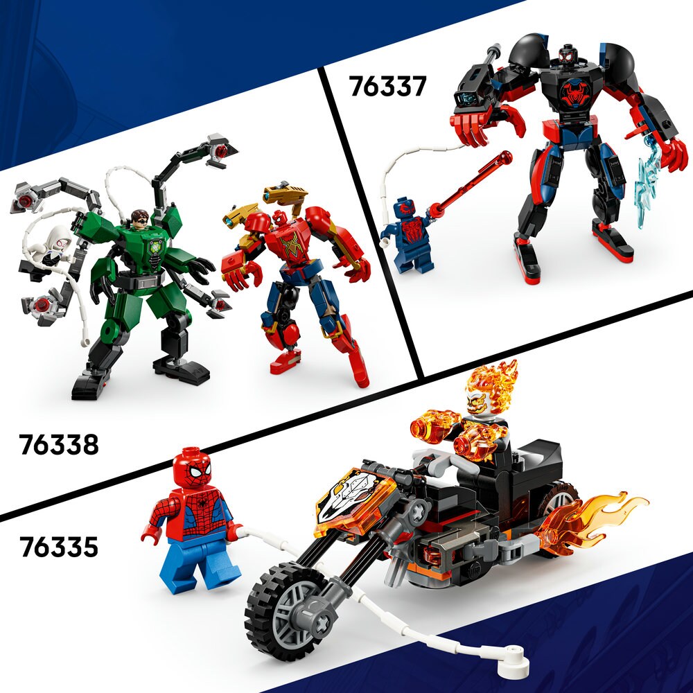 LEGO Marvel: Omul Paianjen in masina vs Wolverine venomizat 76336, 7 ani+, 134 piese
