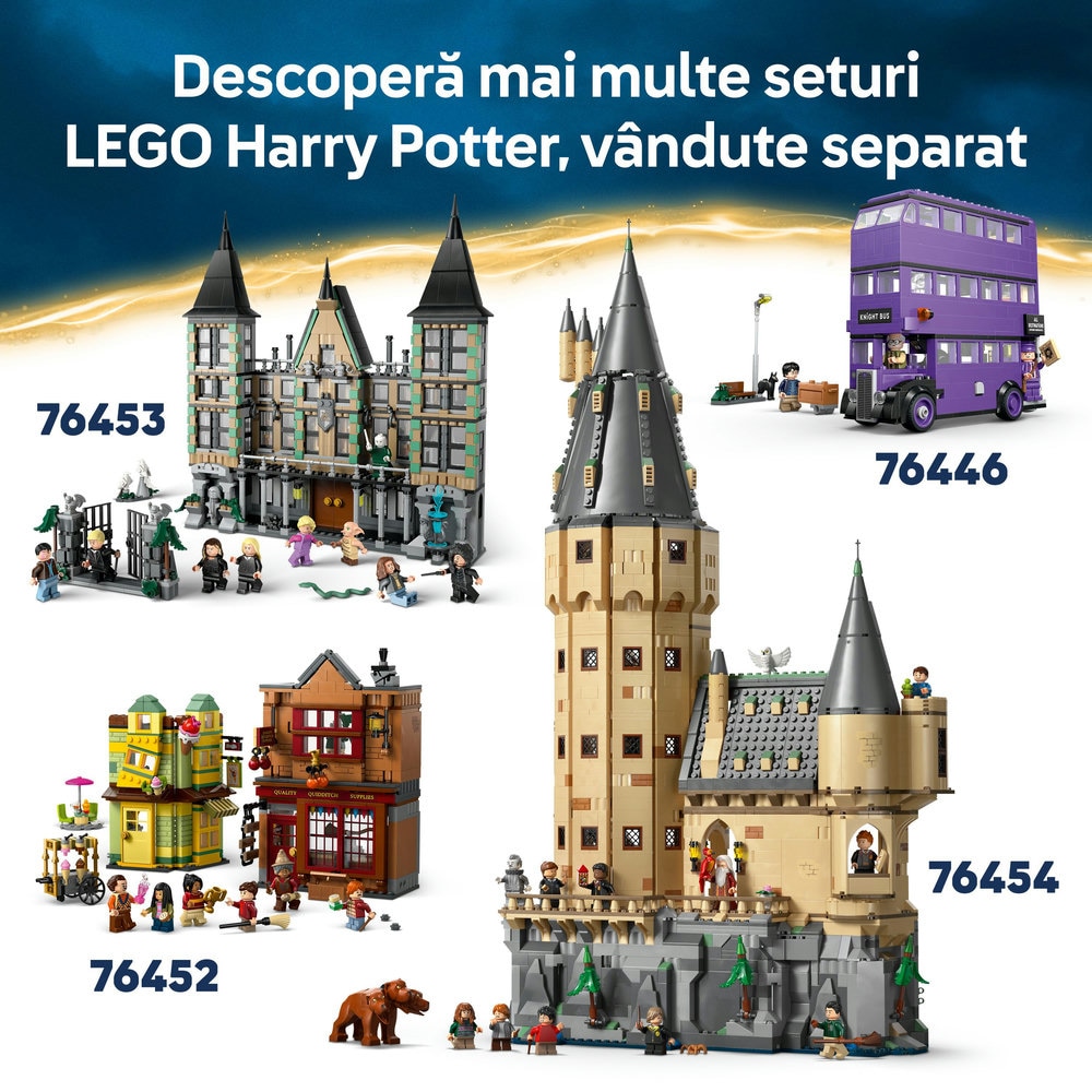 LEGO Harry Potter: Privet Drive - Vizita matusii Marge 76451, 8 ani+, 639 piese