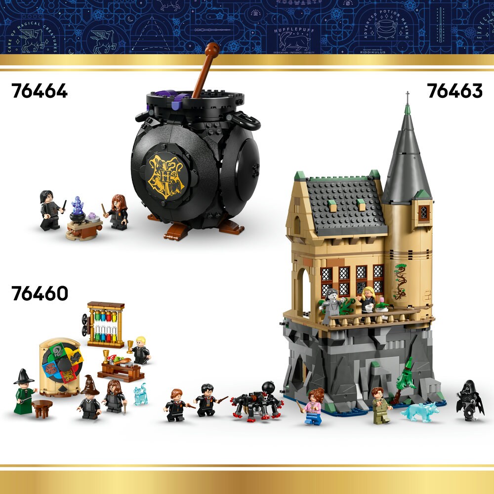 LEGO Harry Potter: Casa Lunei Lovegood 76467, 10 ani+, 764 piese