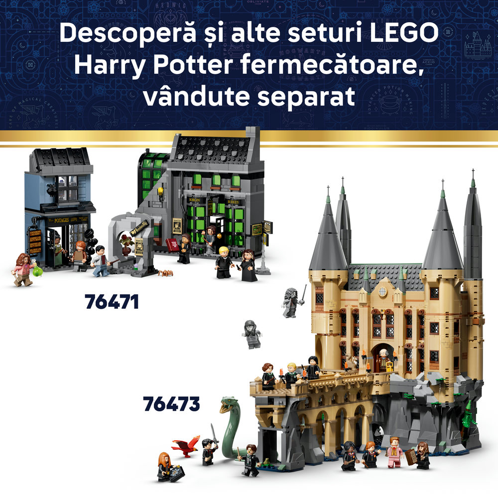 LEGO Harry Potter: Padurea Interzisa - Expecto Patronum 76475, 7 ani+, 244 piese