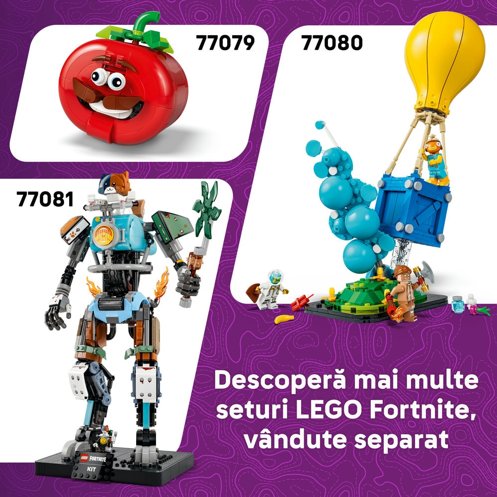 LEGO Fortnite: Rave Cave 77082, 12 ani+, 1963 piese