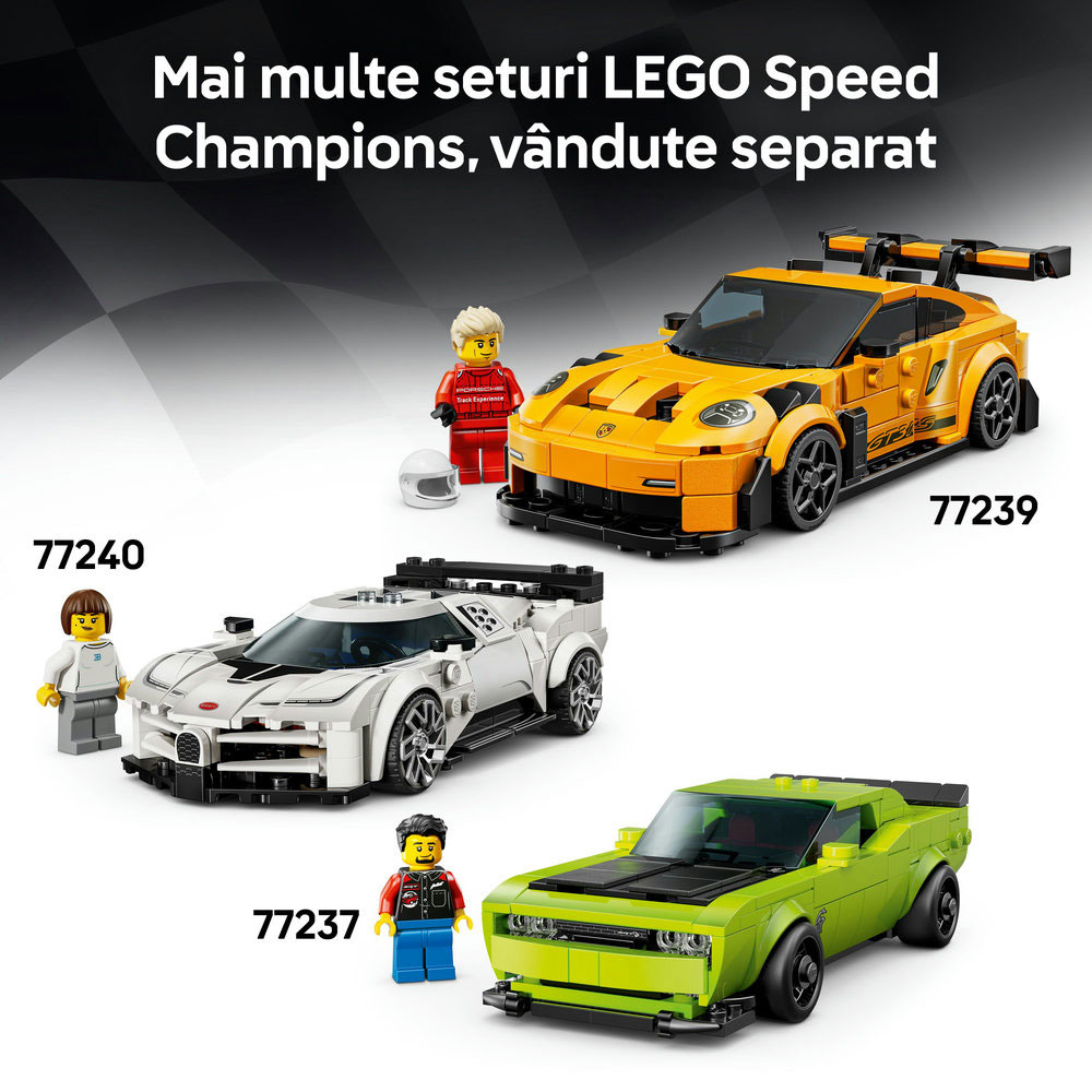 LEGO Speed Champions: Lamborghini Revuelto si Huracan STO 77238, 10 ani+, 607 piese