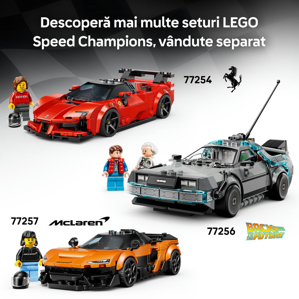 LEGO Speed Champions: Hipermasina sport Bugatti Vision GT 77253, 9 ani+, 284 piese