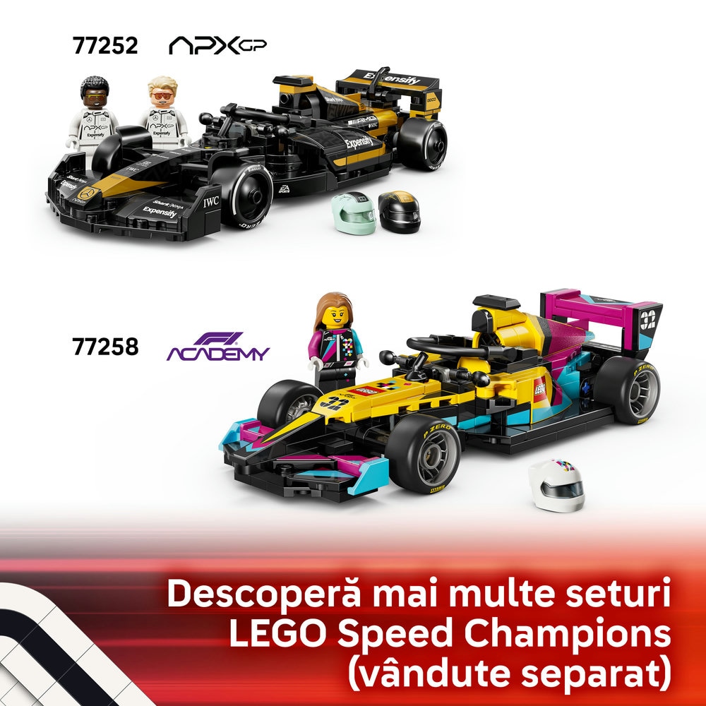 LEGO Speed Champions: TBD 77259, 10 ani+, 216 piese
