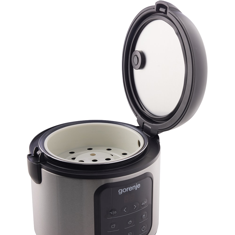 Multicooker GORENJE MC2SBK, 2l, 476W, 5 programe, negru-argintiu