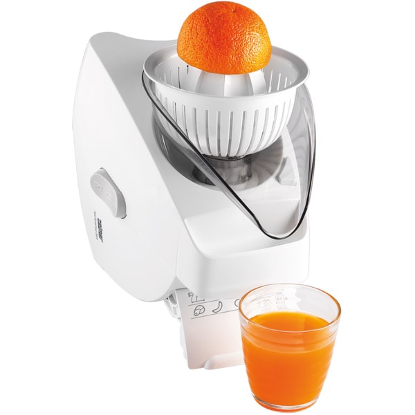 Masina de tocat carne ZELMER ZMM5580W, 2.5kg/min, 2000W, accesoriu carnati/suc de rosii/rasnita de cafea, alb