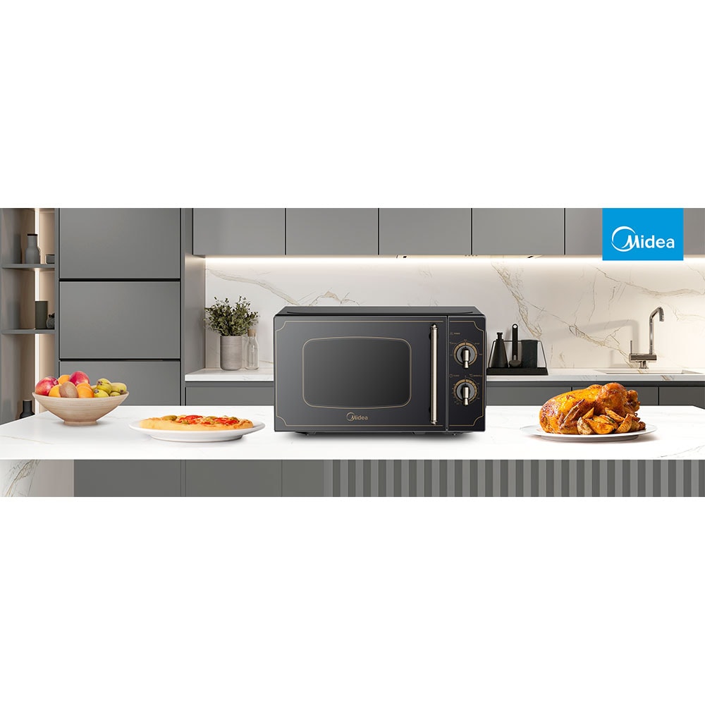 Cuptor microunde MIDEA MM720CJ7B, 20l, 700W, negru