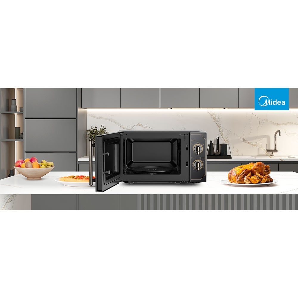 Cuptor microunde MIDEA MM720CJ7B, 20l, 700W, negru