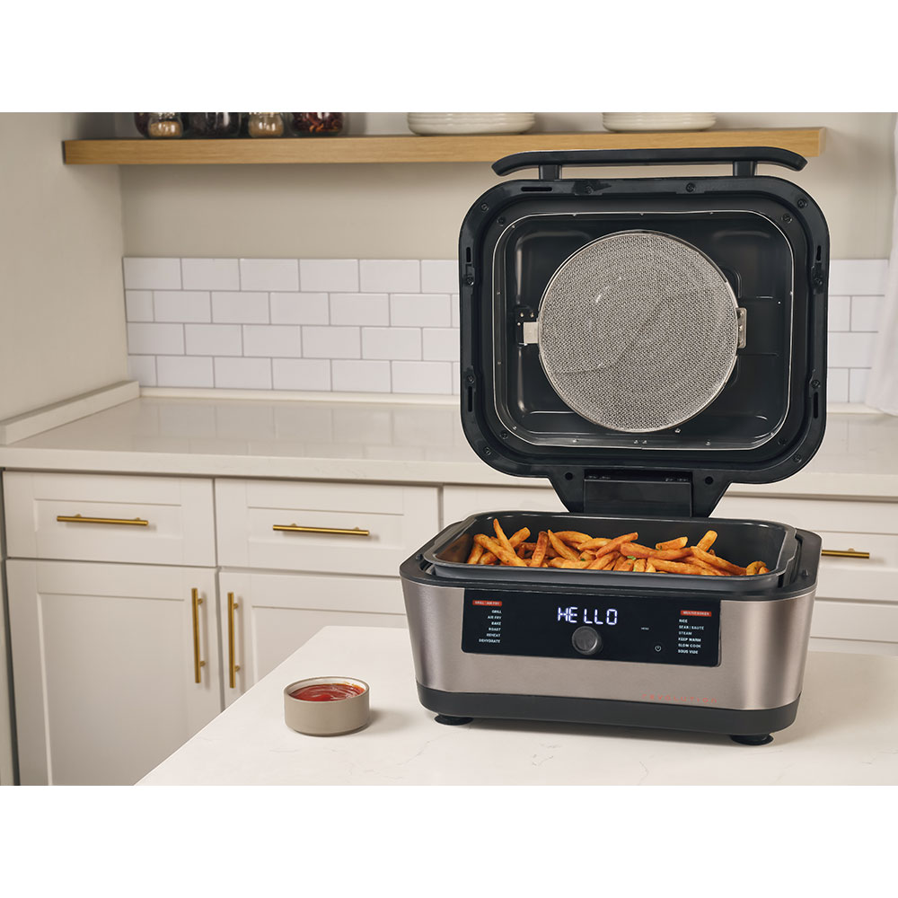 Multicooker NUTRICOOK Revolution NC-RG600EU, 8.5l, 1760W, 12 programe, argintiu-negru