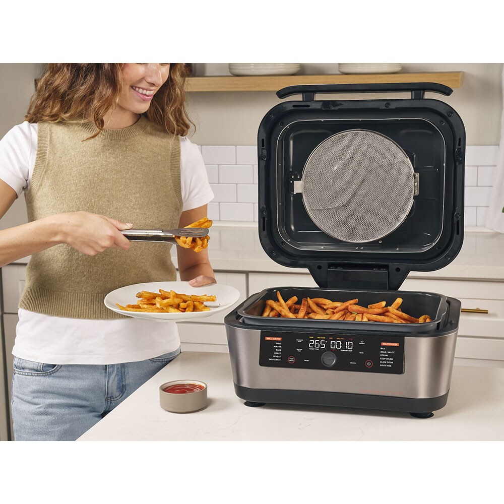 Multicooker NUTRICOOK Revolution NC-RG600EU, 8.5l, 1760W, 12 programe, argintiu-negru