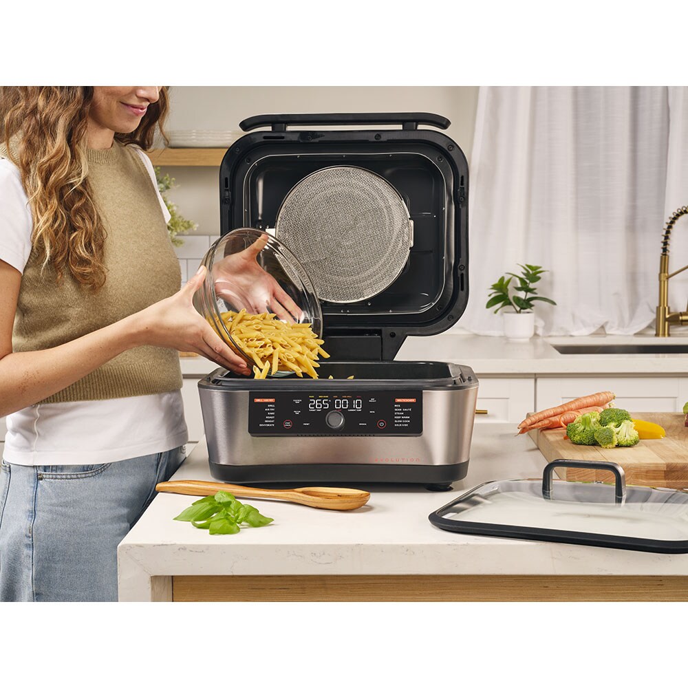 Multicooker NUTRICOOK Revolution NC-RG600EU, 8.5l, 1760W, 12 programe, argintiu-negru