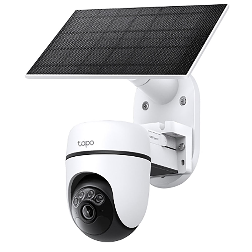 Kit camera IP Wireless exterior TP-LINK Tapo C610, 3MP, 1296p, IP65, IR, Night Vision, alb