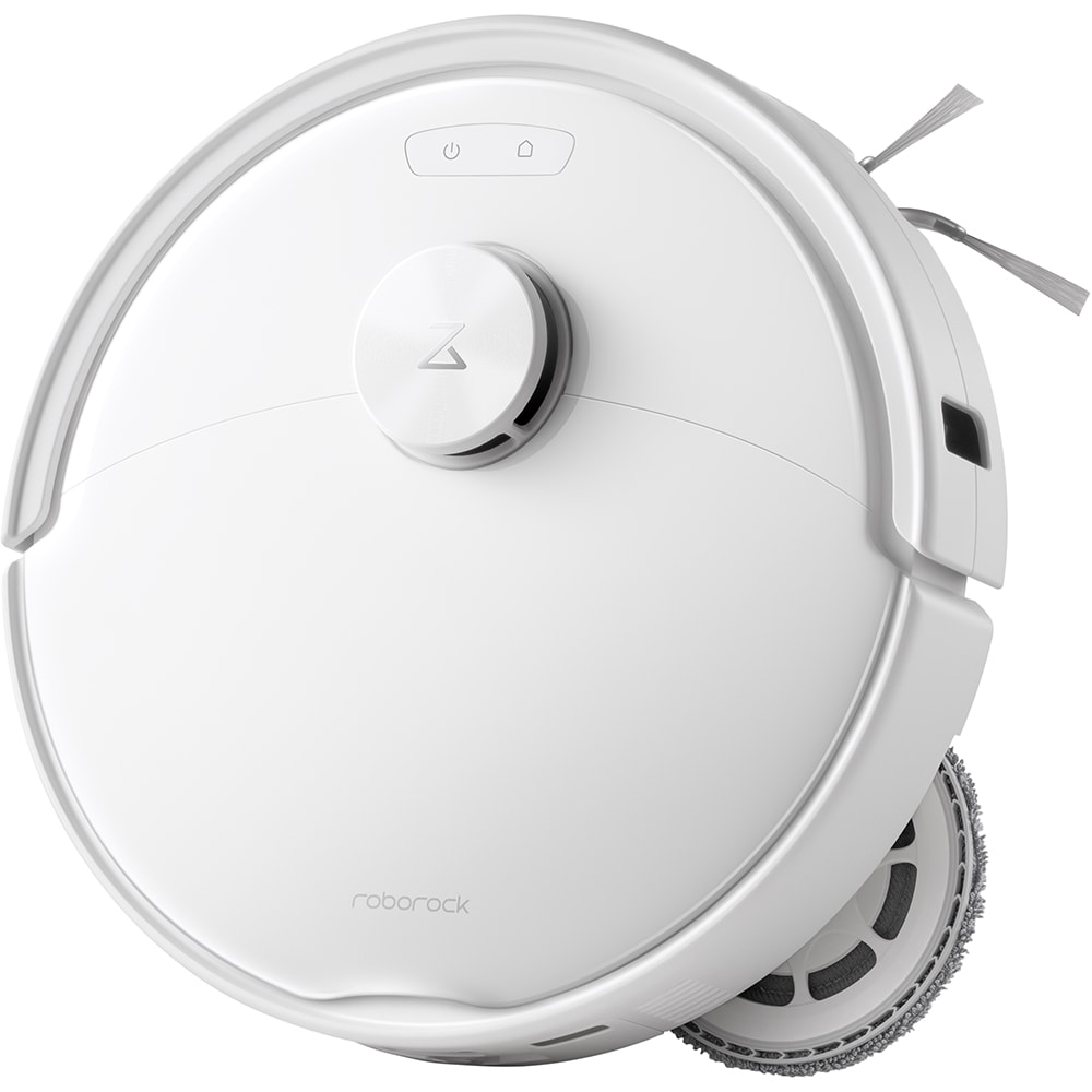 Aspirator robot ROBOROCK Qrevo 2 Pro, 0.27l, autonomie max 250 min, Navigare Lidar, Tehnologie SpiraFlow, alb