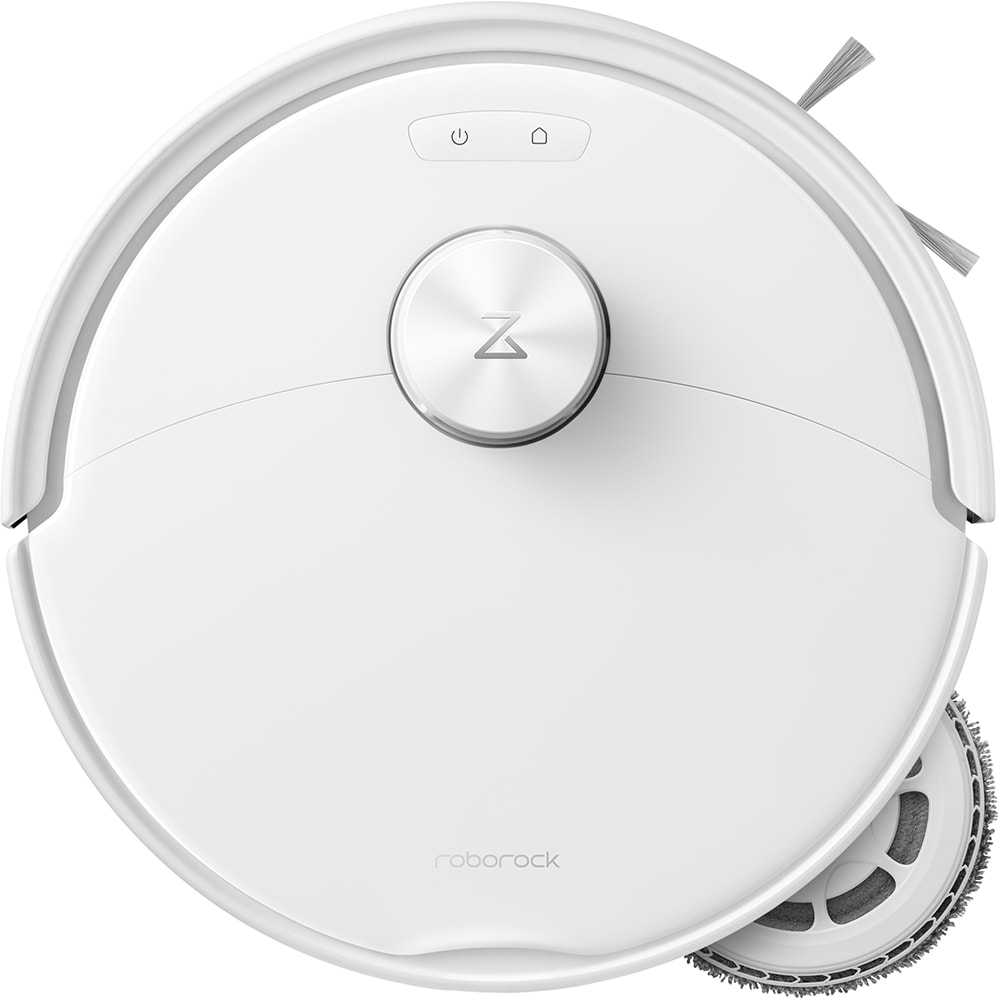 Aspirator robot ROBOROCK Qrevo 2 Pro, 0.27l, autonomie max 250 min, Navigare Lidar, Tehnologie SpiraFlow, alb