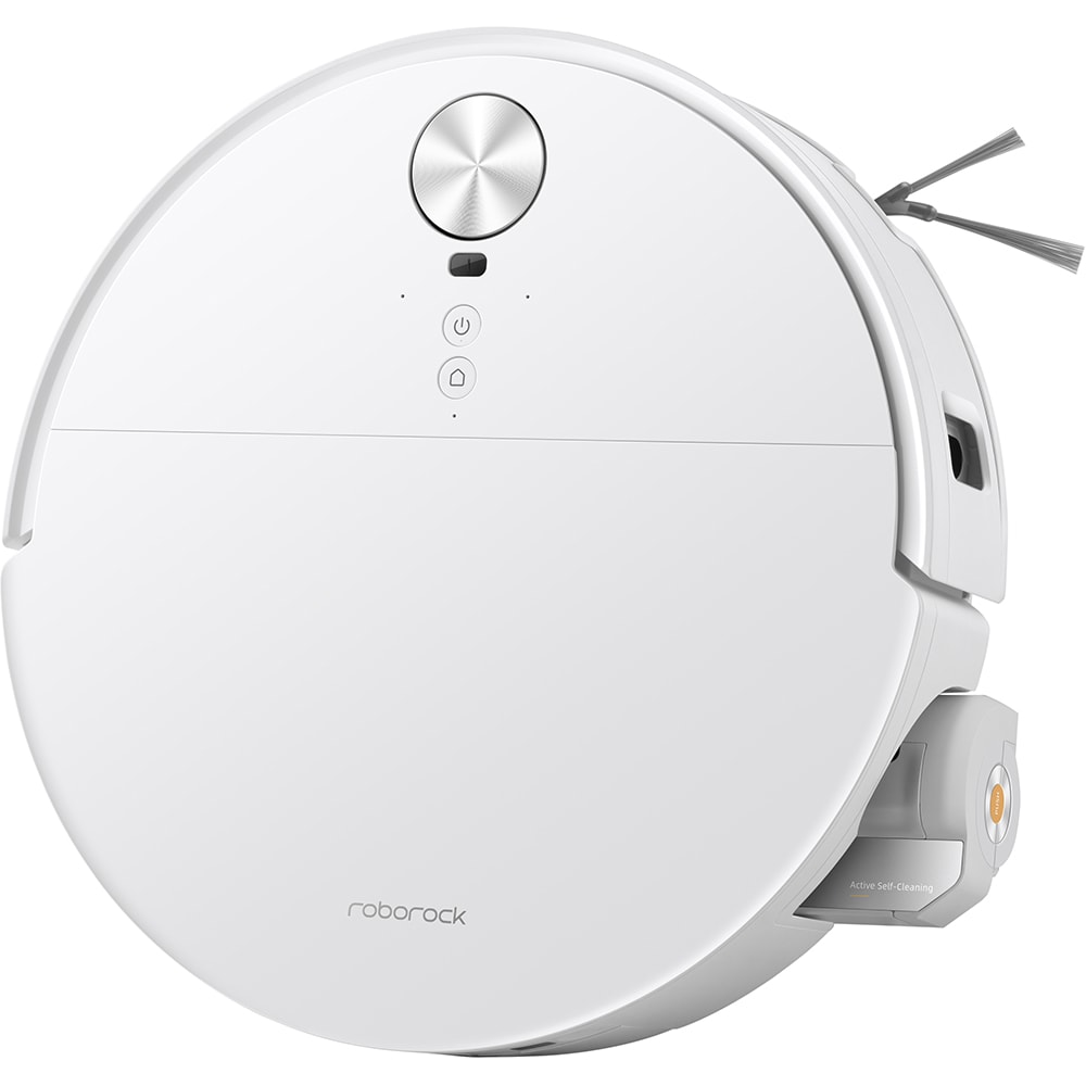 Aspirator robot ROBOROCK Qrevo Edge 2 Flow, 0.24l, autonomie max 240 min, Navigare Lidar, Tehnologie SpiraFlow, alb