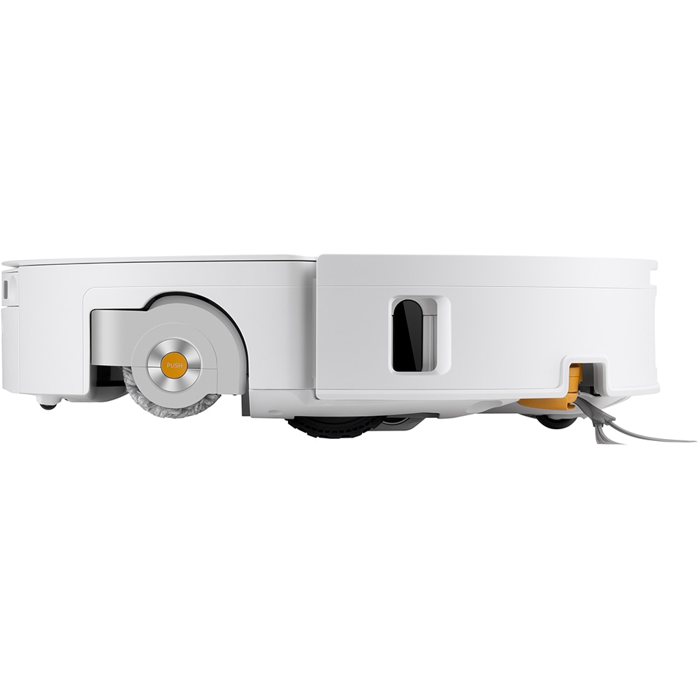 Aspirator robot ROBOROCK Qrevo Edge 2 Flow, 0.24l, autonomie max 240 min, Navigare Lidar, Tehnologie SpiraFlow, alb