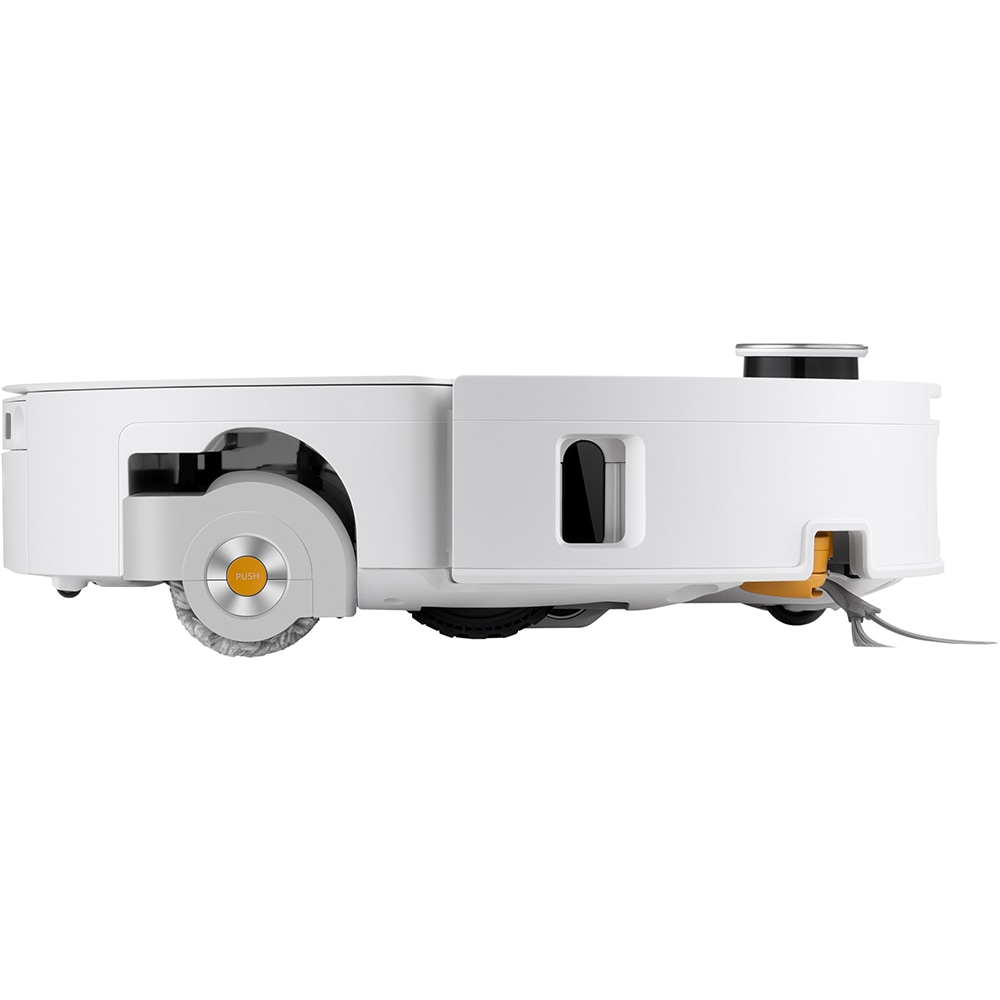 Aspirator robot ROBOROCK Qrevo Edge 2 Flow, 0.24l, autonomie max 240 min, Navigare Lidar, Tehnologie SpiraFlow, alb