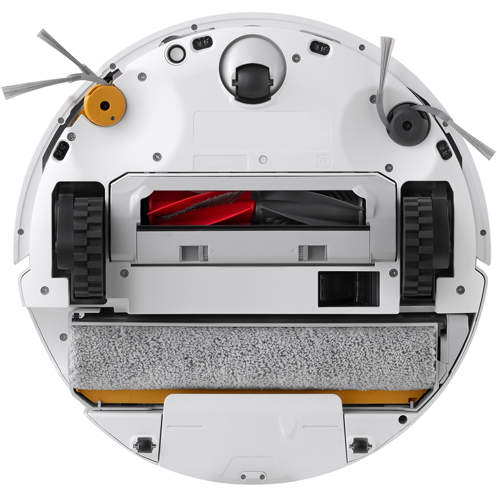 Aspirator robot ROBOROCK Qrevo Edge 2 Flow, 0.24l, autonomie max 240 min, Navigare Lidar, Tehnologie SpiraFlow, alb