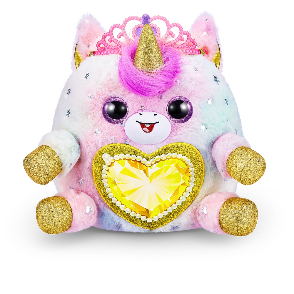 Jucarie de plus RAINBOCORNS Fairycorn Princess Surprise ZR9281O, 3 ani+, multicolor