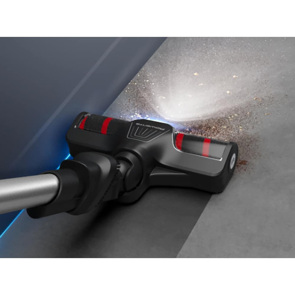 Aspirator vertical ROWENTA X-Force Flex 9.60 Allergy RH2098WO, 0.45l, autonomie max 45 min, rosu-negru