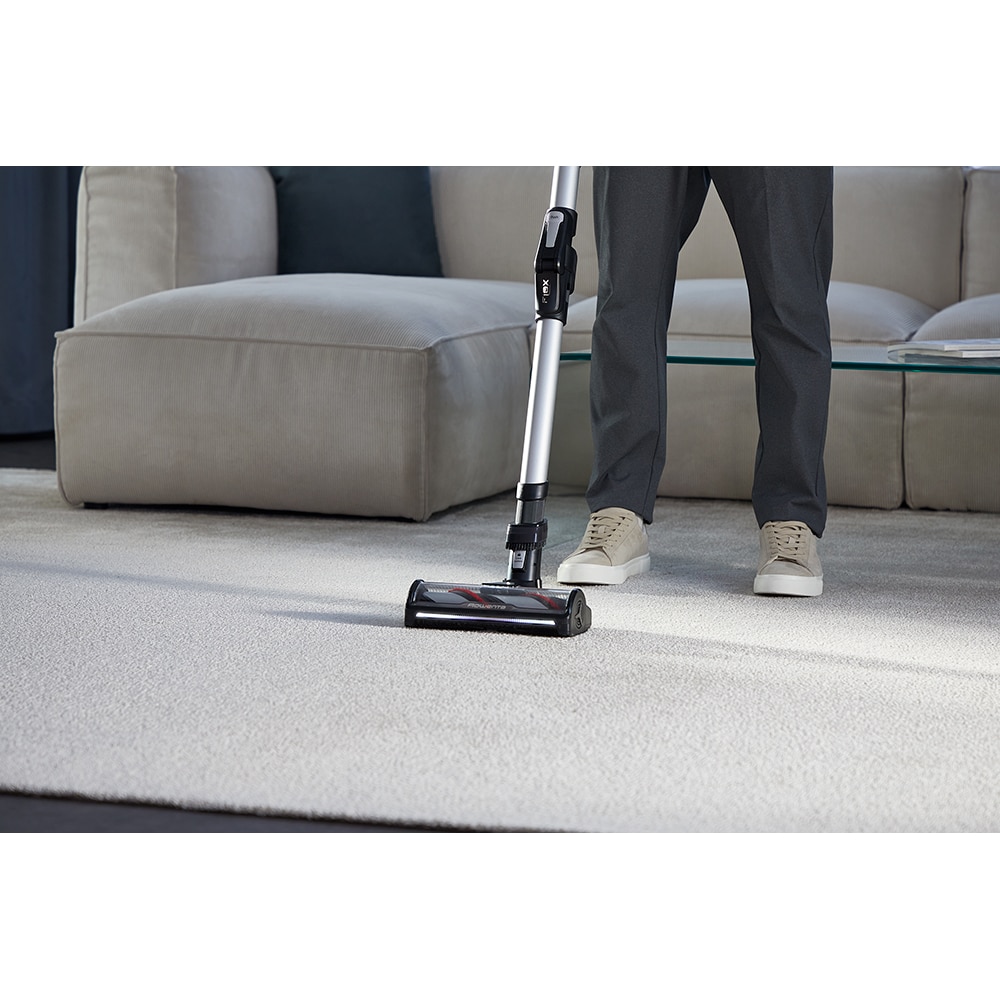 Aspirator vertical ROWENTA X-Force Flex 14.80 RH9BC1WO, 0.6l, autonomie max 90 min, albastru inchis-negru