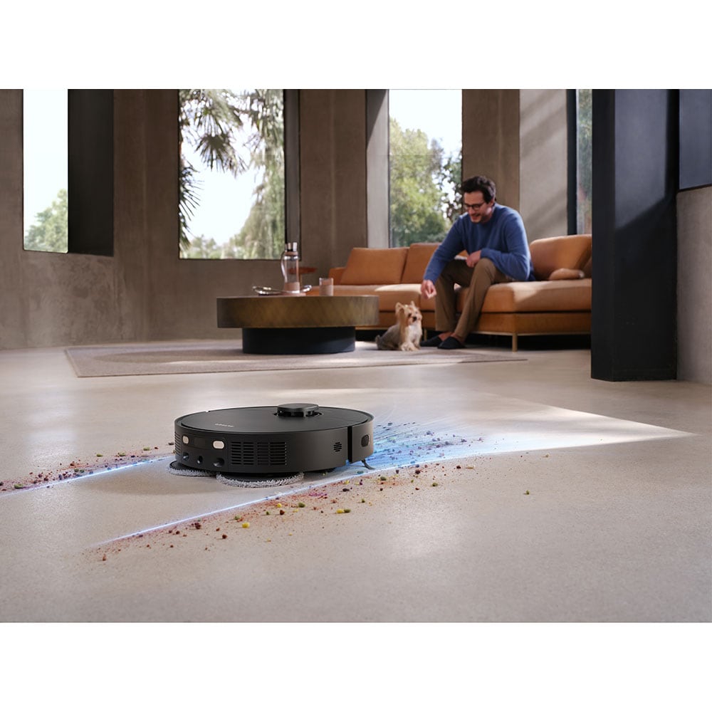 Aspirator robot DREAME L40 Ultra CE RLD52SEBK, 3.2l, 14.4V, autonomie max 260 min, Navigatie Pathfinder, 3DAdapt, negru