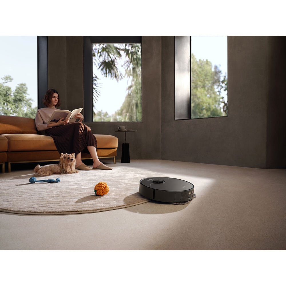 Aspirator robot DREAME L40 Ultra CE RLD52SEBK, 3.2l, 14.4V, autonomie max 260 min, Navigatie Pathfinder, 3DAdapt, negru